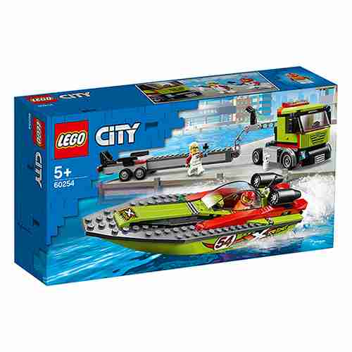 樂高積木 LEGO《 LT60254 》City 城市系列 -賽艇運輸車