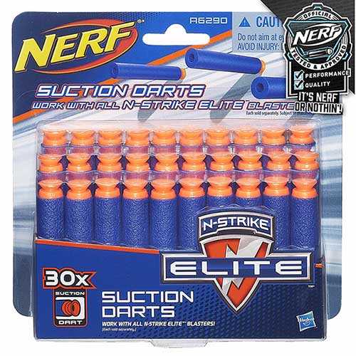 《 NERF 樂活打擊 》NERF ELITE通用吸盤式泡棉子彈補充包