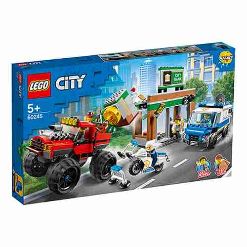 樂高積木 LEGO《 LT60245 》City 城市系列 -Police Monster Truck Heist