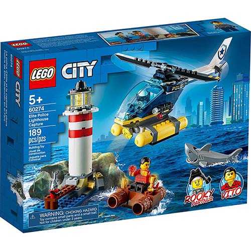 樂高積木 LEGO《 LT60274 》 City 城市系列 - 特警燈塔拘捕