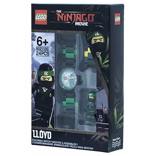 《樂高積木 LEGO 》忍者電影系列-綠忍者手表