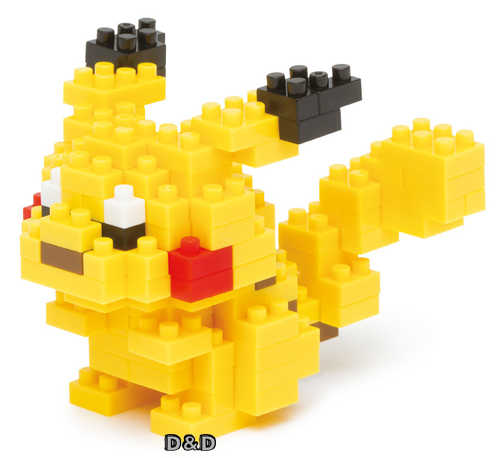《 Nano Block 迷你積木 》NBPM-001皮卡丘