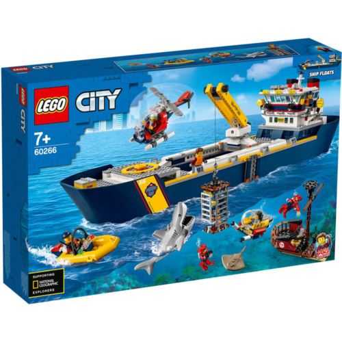 樂高積木 LEGO《 LT60266 》 City 城市系列 - 海洋探索船