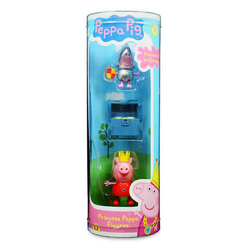 《 Peppa Pig 》皇家系列-公仔(混四入)