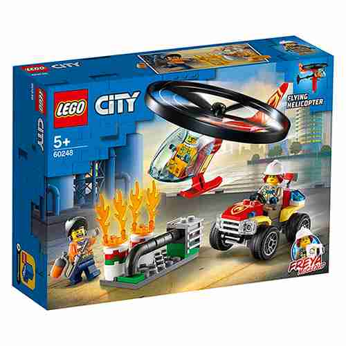 樂高積木 LEGO《 LT60248 》City 城市系列 -Fire Helicopter Response