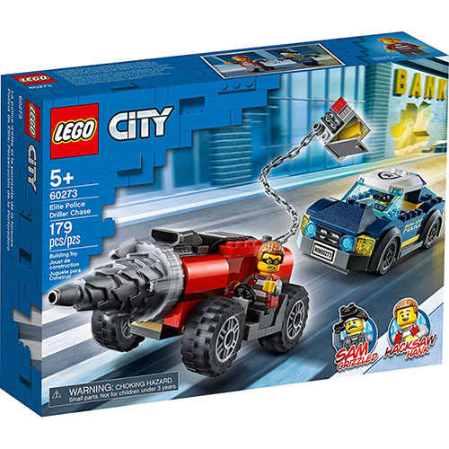 樂高積木 LEGO《 LT60273 》 City 城市系列 - 特警鑽機追逐戰
