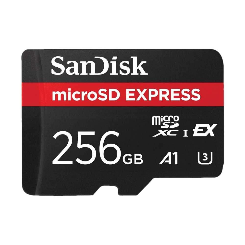 SanDisk EXPRESS 256G microSD A2 U3 UHS-I SWITCH2 NS2 專用 記憶卡