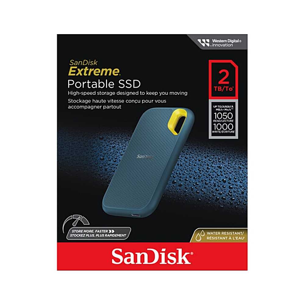 SanDisk Extreme V2 2TB 行動固態硬碟 Type-C SSD外接硬碟 夜幕綠