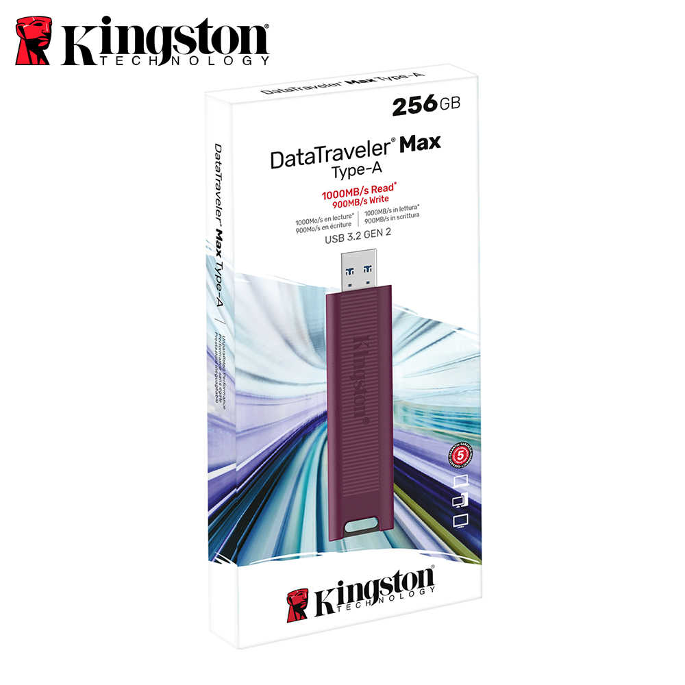 金士頓 KINGSTON 256GB DataTraveler Max Type-A 高速 隨身碟