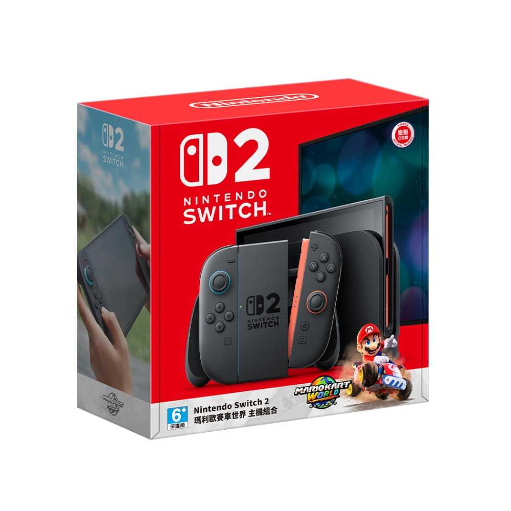 預購 任天堂 Nintendo Switch 2 瑪利歐賽車世界 主機組合 臺灣公司貨 一年保固 發售日待定
