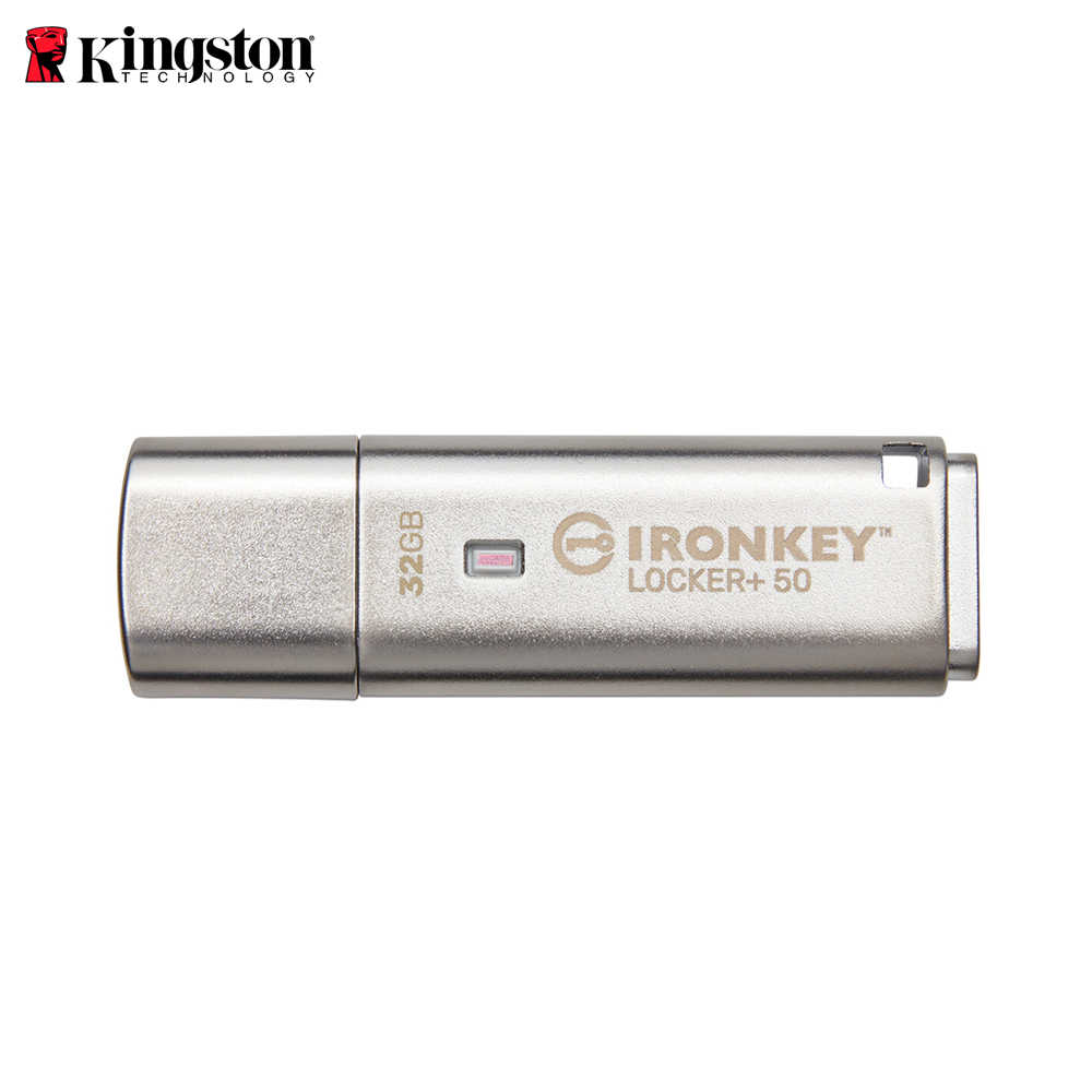 【新款】 Kingston 金士頓 32G IronKey Locker+ 50 加密 隨身碟