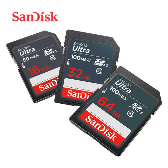 SanDisk Ultra 32G SDHC C10 UHS-I 相機 記憶卡 讀取速度高達 100MB/s 大卡