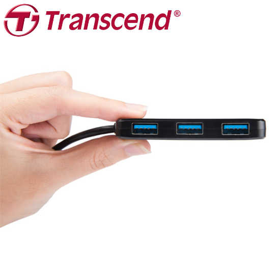創見 Transcend USB 3.0 極速 4埠 HUB 集線器 TS HUB2K 公司貨