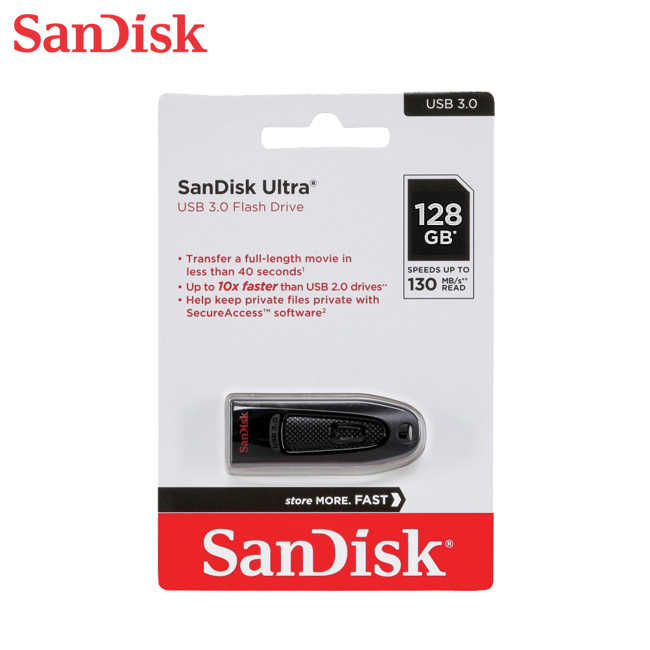 SANDISK 128G Ultra CZ48 USB 3.0 隨身碟 高速 100MB/s