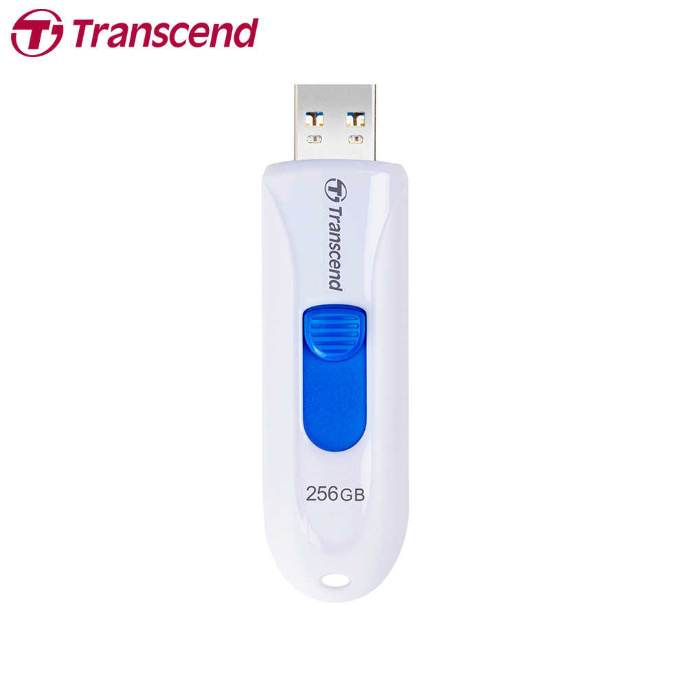 Transcend 創見 JetFlash 790 256GB USB3.1 隨身碟 伸縮接頭 白色 JF790 公司貨