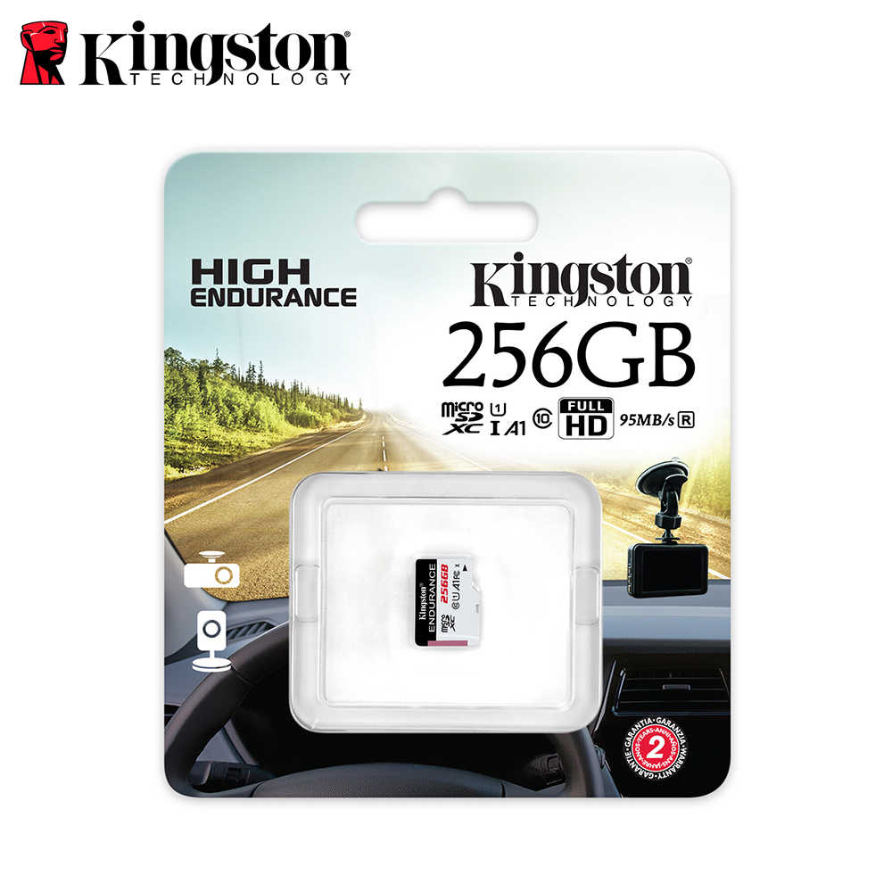 金士頓 高耐用 記憶卡 256G 監視器 行車記錄器適用 microSD 監控設備