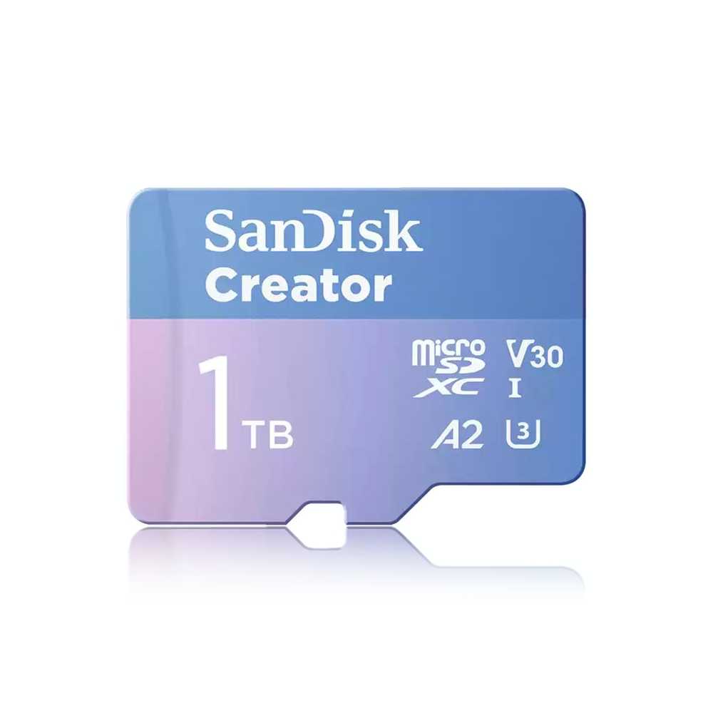 SanDisk Creator 128G 256G 512G 1TB microSD 記憶卡 A2 V30 終身保固