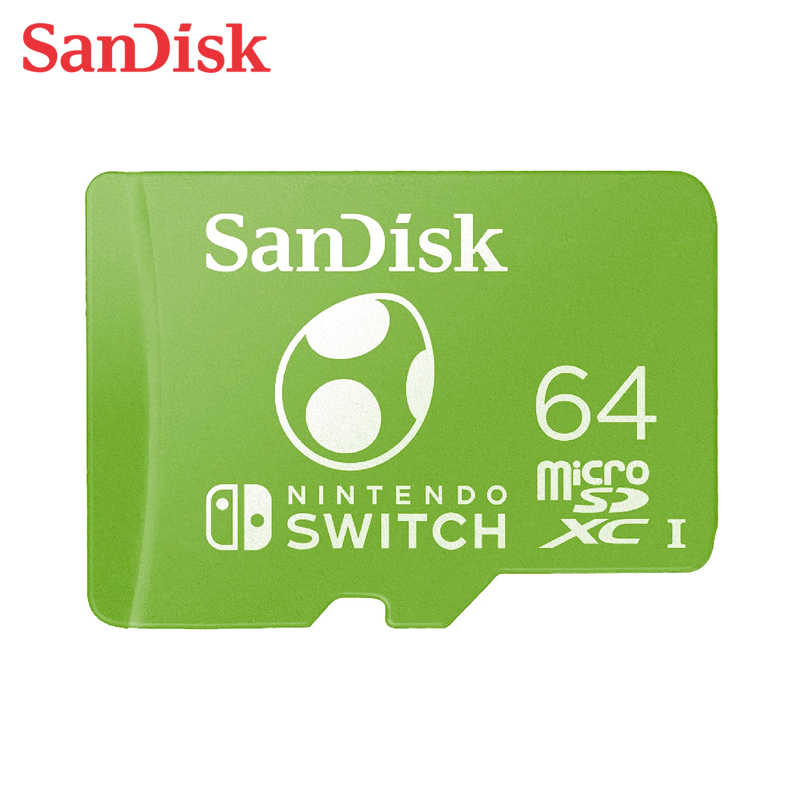 SanDisk 64G microSDXC UHS-I 任天堂Switch專用記憶卡 瑪利歐 新款 耀西