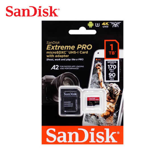 SANDISK Extreme PRO 1TB A2 SDXC U3 UHS-I 記憶卡
