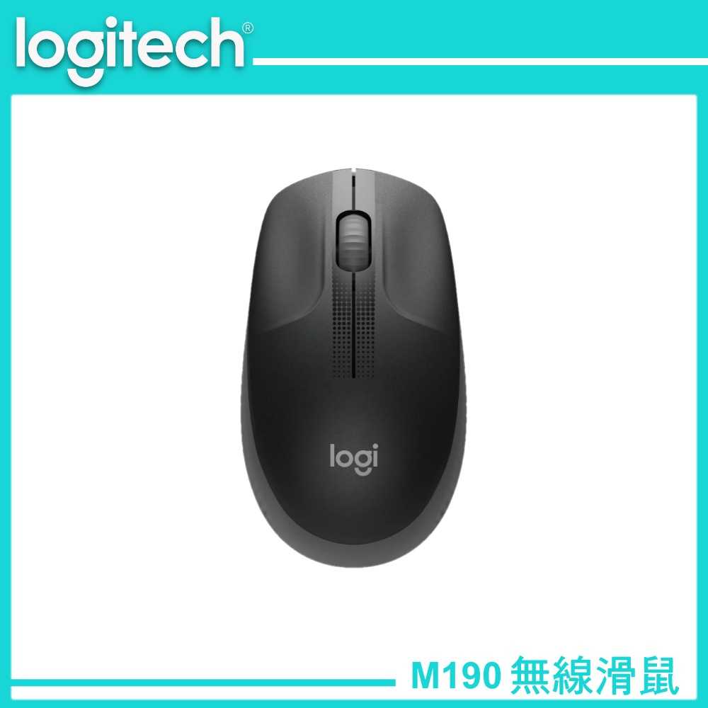 Logitech 羅技 M190 無線滑鼠 黑色