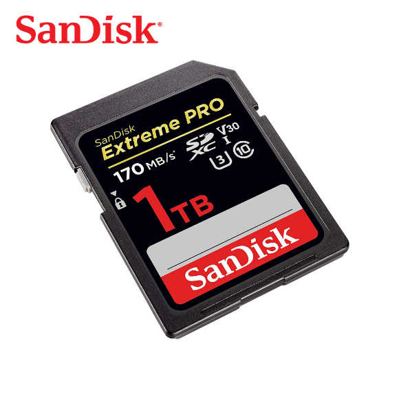SANDISK 1TB V30 Extreme PRO SDXC 專業攝影錄影師高速記憶卡