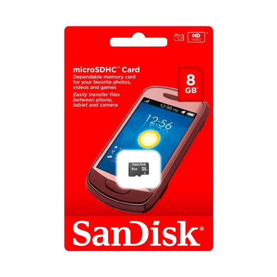 SANDISK 8G Class 4 C4 micro SD 記憶卡 手機擴充