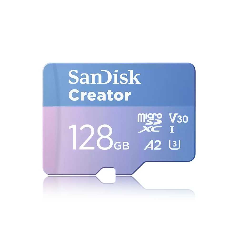 SanDisk Creator 128G 256G 512G 1TB microSD 記憶卡 A2 V30 終身保固