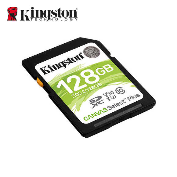 Kingston 金士頓 Canvas Select Plus SDXC 128GB 相機記憶卡 公司貨