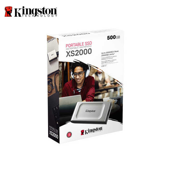 Kingston XS2000【500GB】外接式行動固態硬碟 SSD