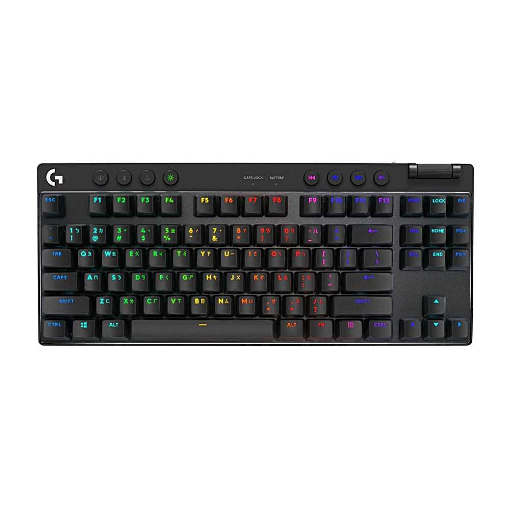 Logitech 羅技 G PRO X LIGHTSPEED 無線機械式 TKL 遊戲鍵盤