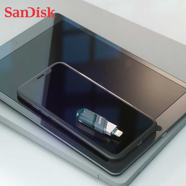 SANDISK 翻轉隨身碟 iXpand Lightning OTG iPhone/iPad適用 儲存裝置 32G
