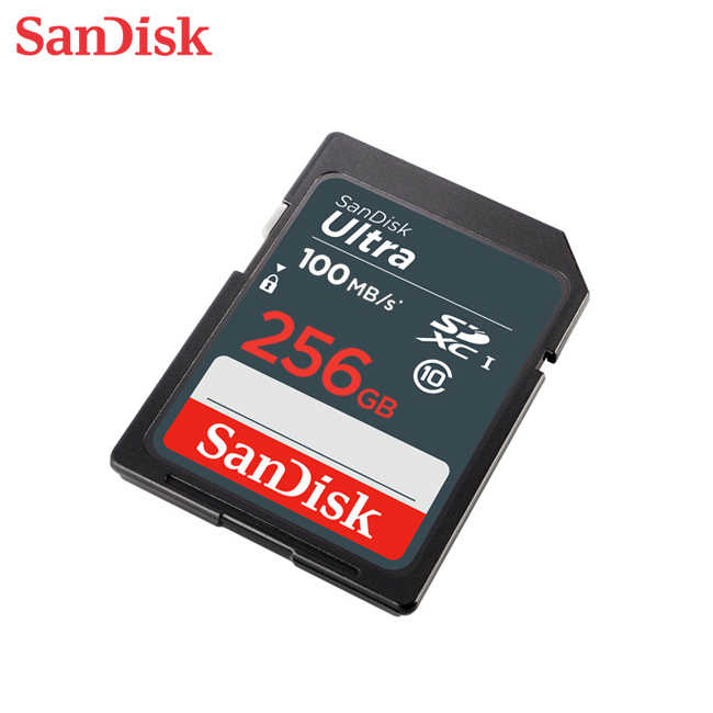 SANDISK Ultra 256G SD Class10 UHS-I 讀取/寫入速度高達 100MB/s 記憶卡