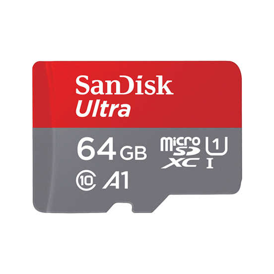 SANDISK Ultra 64G microSDXC C10 A1 UHS-I 傳輸速度120MB/s記憶卡