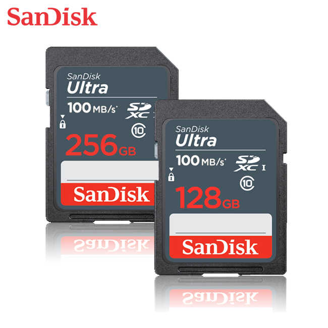 SANDISK Ultra 128G SD Class10 UHS-I 讀取/寫入速度高達 100MB/s 記憶卡