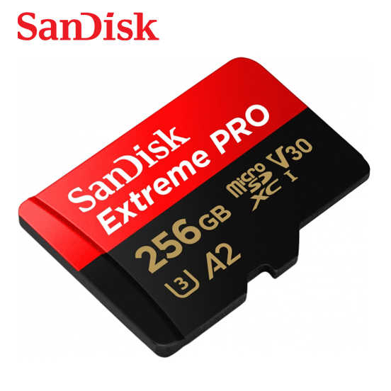 SanDisk 256G Extreme PRO microSD 高速記憶卡 A2 V30 200MB/s