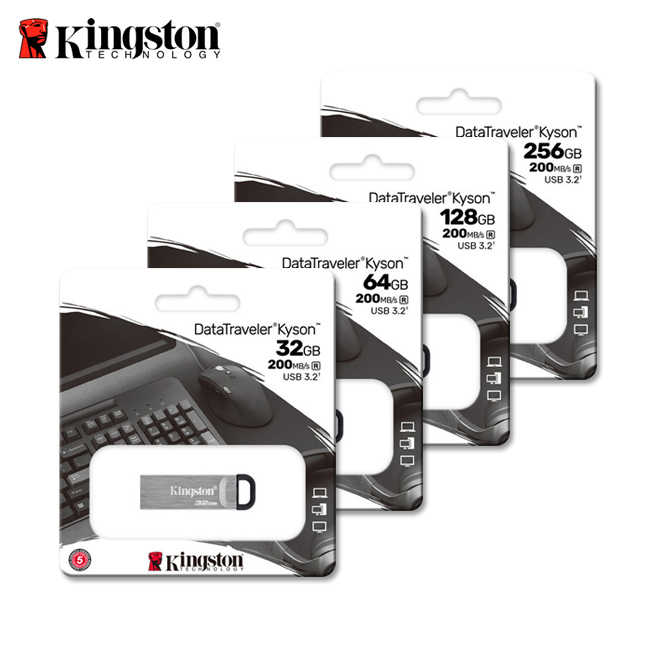 Kingston 金士頓 DTKN DataTraveler Kyson 256G USB3.2 金屬造型隨身碟 公司貨
