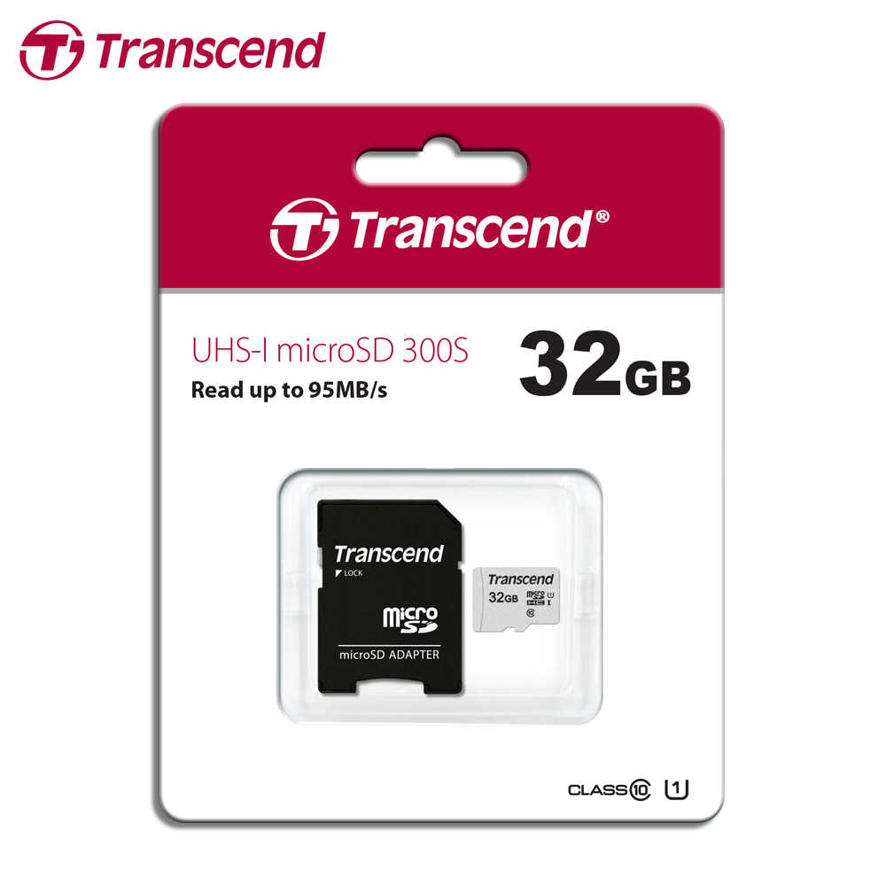 Transcend 創見 300S microSDHC C10 UHS-I 32GB 記憶卡