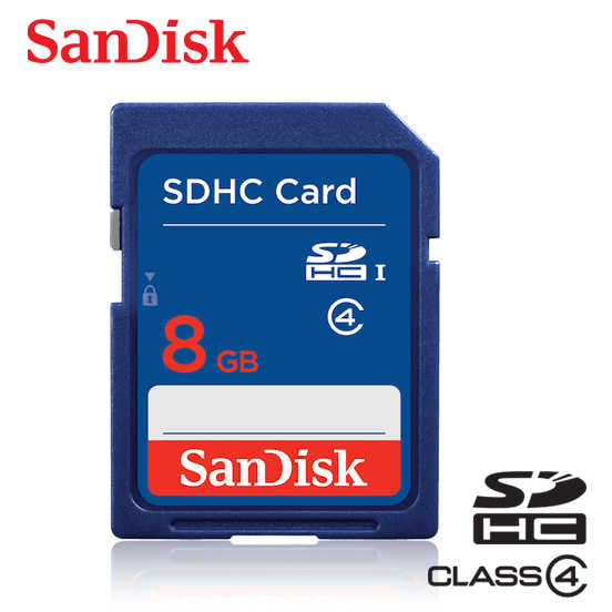 SANDISK 8G Class 4 C4 SD HC 記憶卡