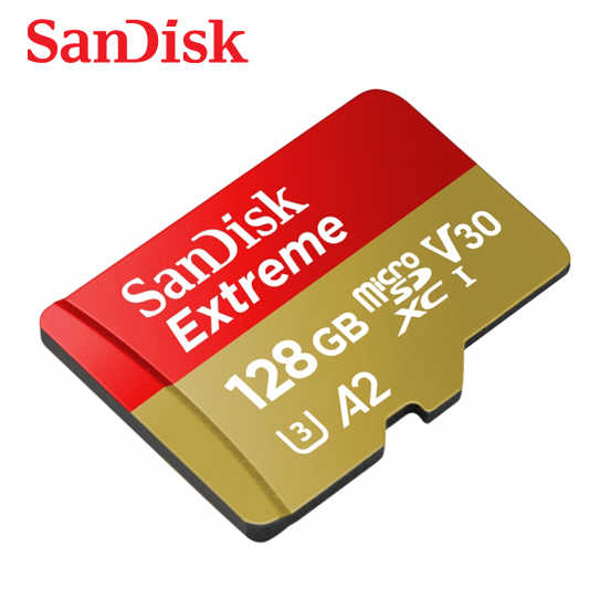 SanDisk Extreme A2 128G UHS-I U3 V30 microSDXC 記憶卡 Gopro安卓 適用