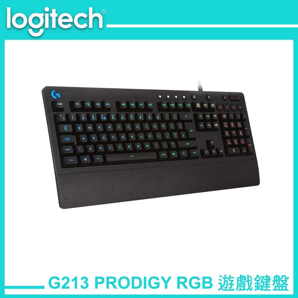 Logitech G 羅技 G213 PRODIGY RGB 電競鍵盤