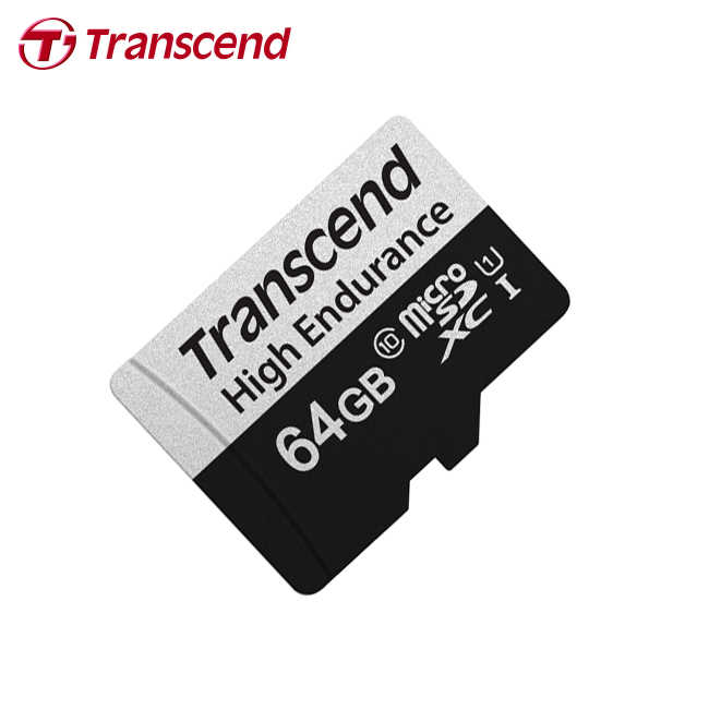 創見 Transcend 350V 高耐用 microSD High Enduran記憶卡 64G