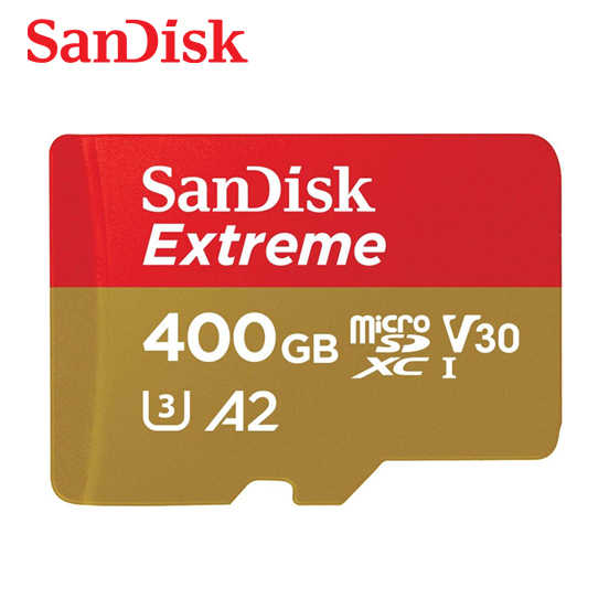 SanDisk Extreme A2 400G UHS-I U3 V30 microSDXC 記憶卡 Gopro安卓 適用