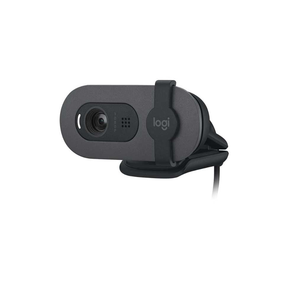 Logitech 羅技 Brio 100 網路攝影機 石墨灰/珍珠白/玫瑰粉