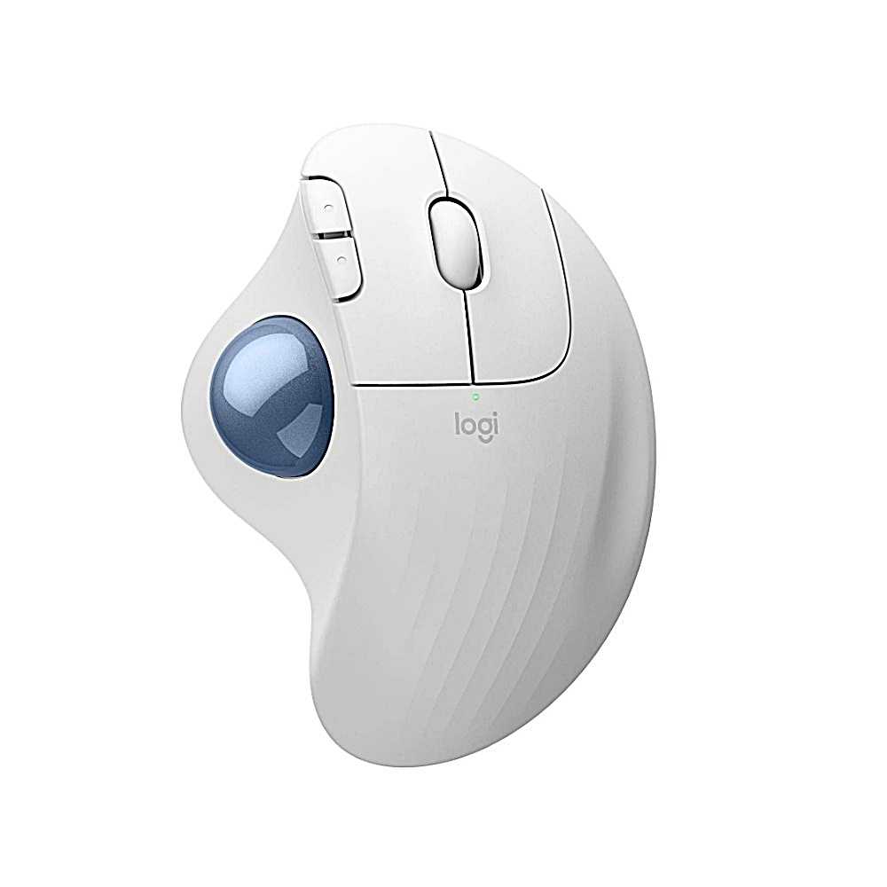 Logitech 羅技 ERGO M575S 軌跡球滑鼠 石墨黑/珍珠白