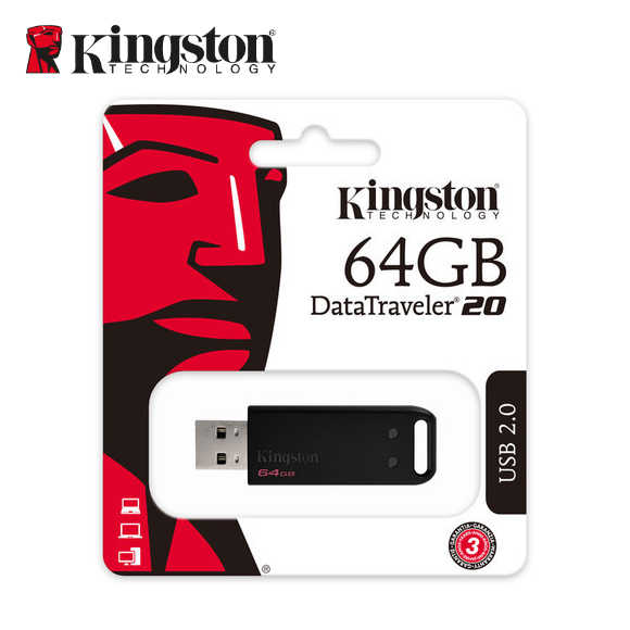 Kingston 金士頓 DataTraveler DT20 64G 隨身碟 USB2.0 公司貨