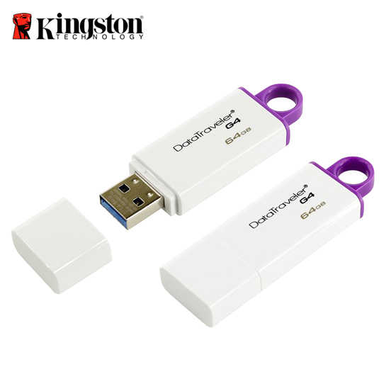 金士頓 64G Kingston Data Traveler USB3.0 隨身碟 色彩繽紛的扣環 保固公司貨