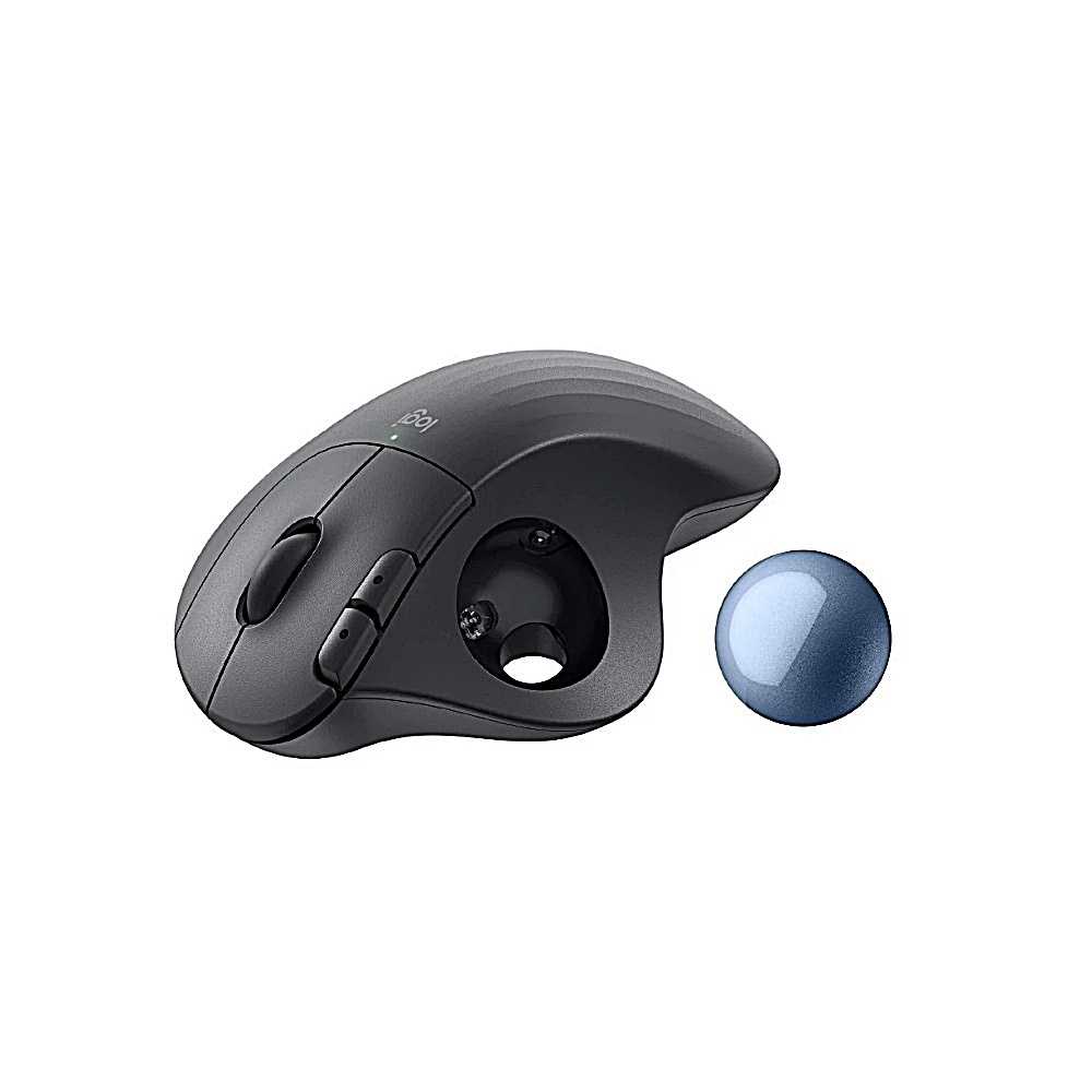 Logitech 羅技 ERGO M575S 軌跡球滑鼠 石墨黑/珍珠白
