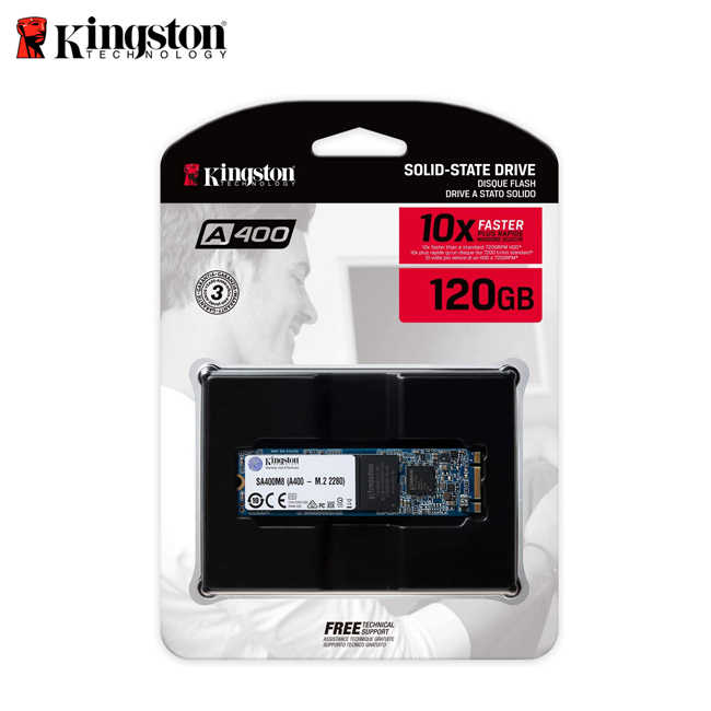 Kingston 金士頓 M.2 A400 SATA3 SSD 固態硬碟 120G 保固公司貨