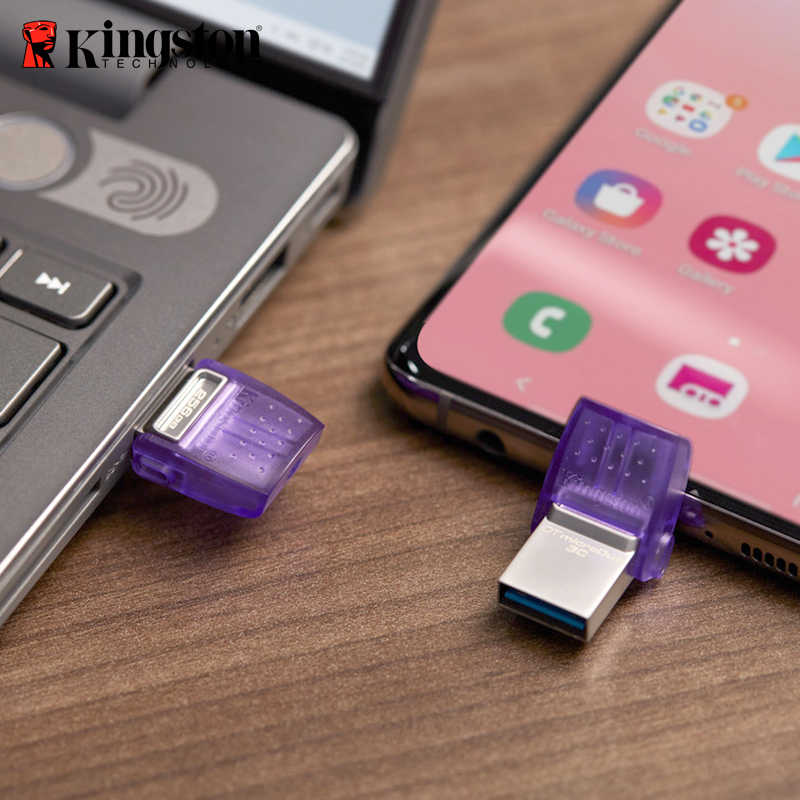 金士頓 MicroDuo 3C 256GB Type-C OTG USB3.2 隨身碟