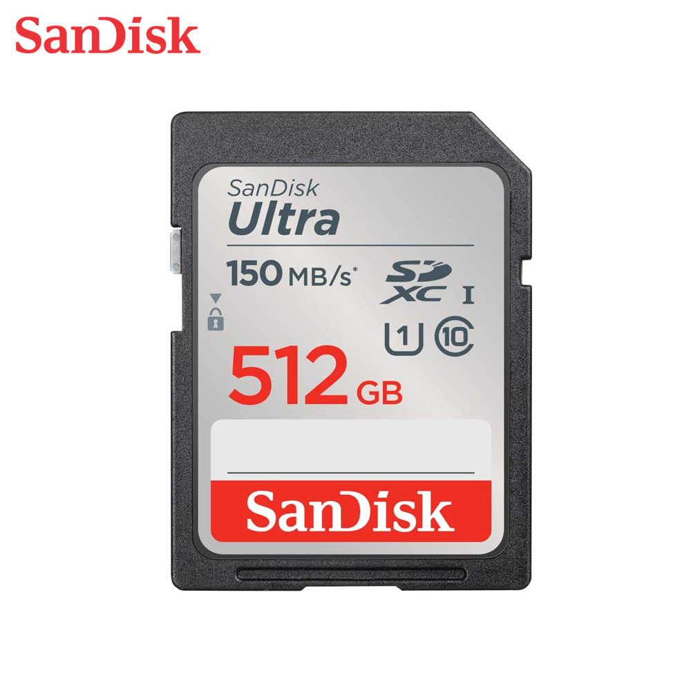 SanDisk 512G 相機記憶卡 Ultra SDXC C10 UHS-I 大卡 速度150MB/s